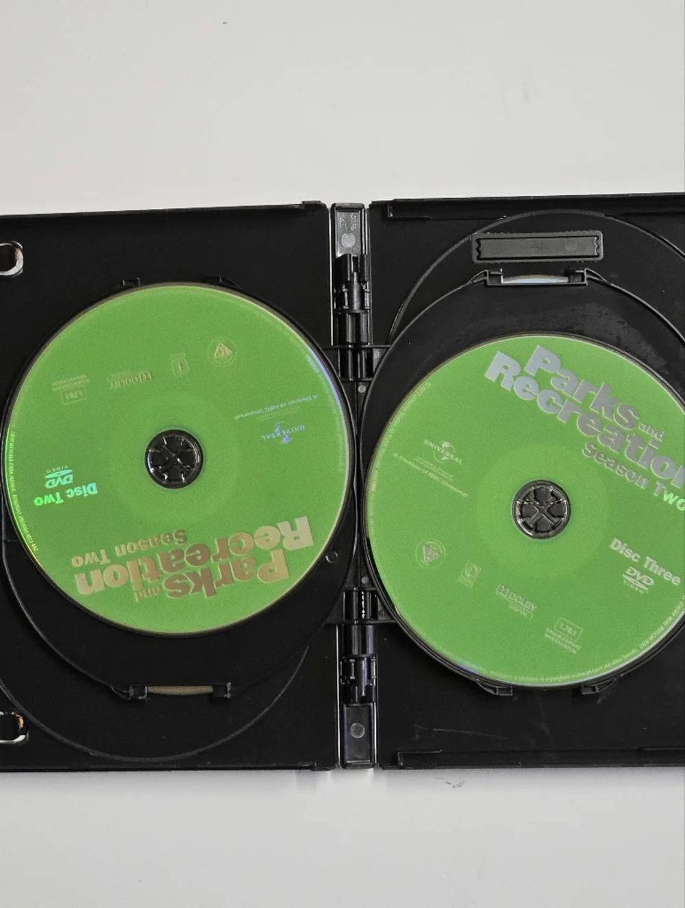 Universal Parks and Recreation Season Two DVD Cover — Green, Yellow, Red - Picture 4 of 5